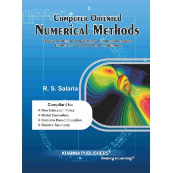 E_Book Computer Oriented Numerical Methods (Theory, problems, algorithms & Implementation Using C, C++ & Python)